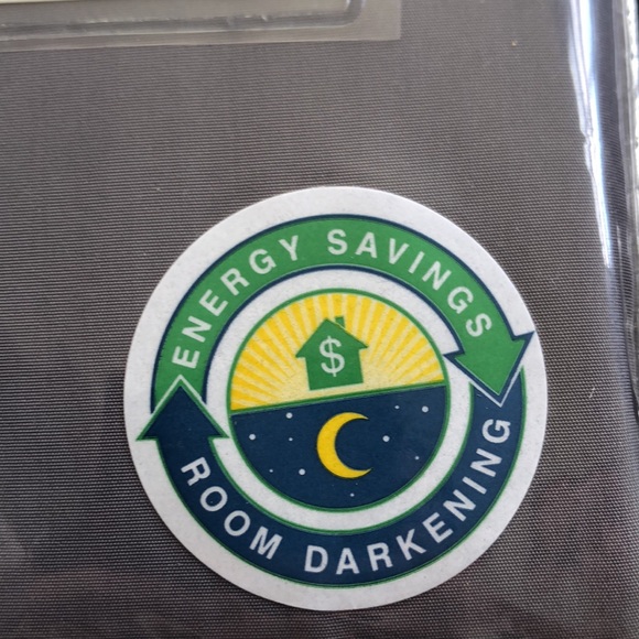 2 charcoal curtains - Picture 4 of 5